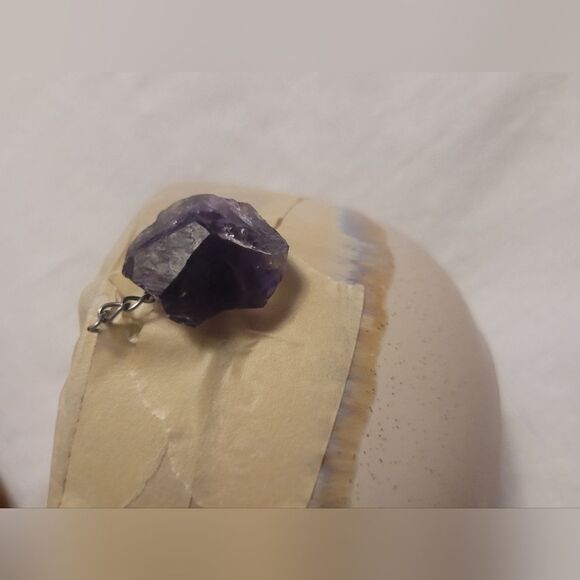 Ceramic Mug With Amethyst - Picture 2 of 6